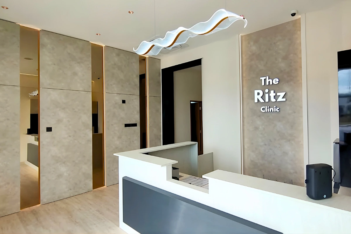 the ritz clinic interior