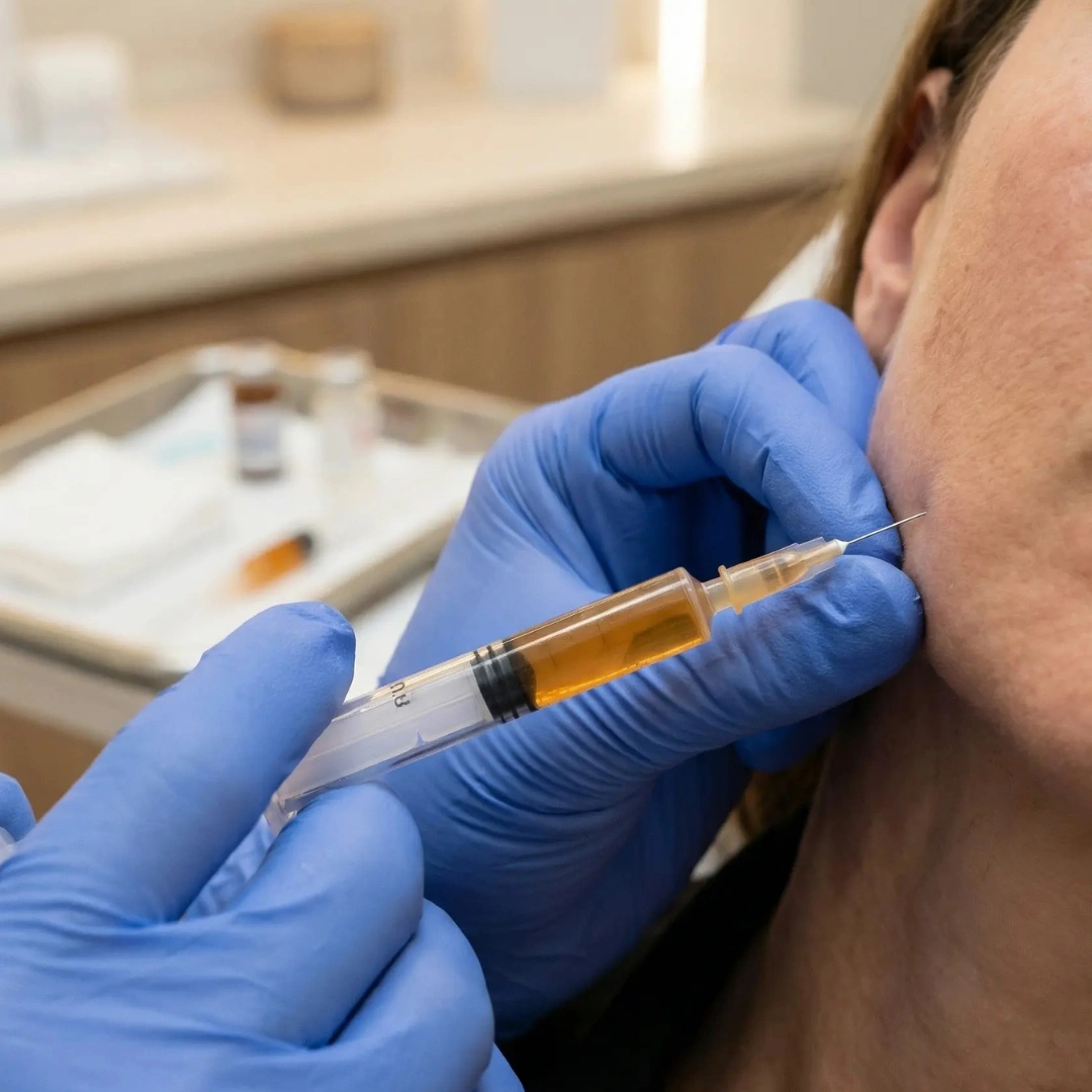 Skin delivery process
